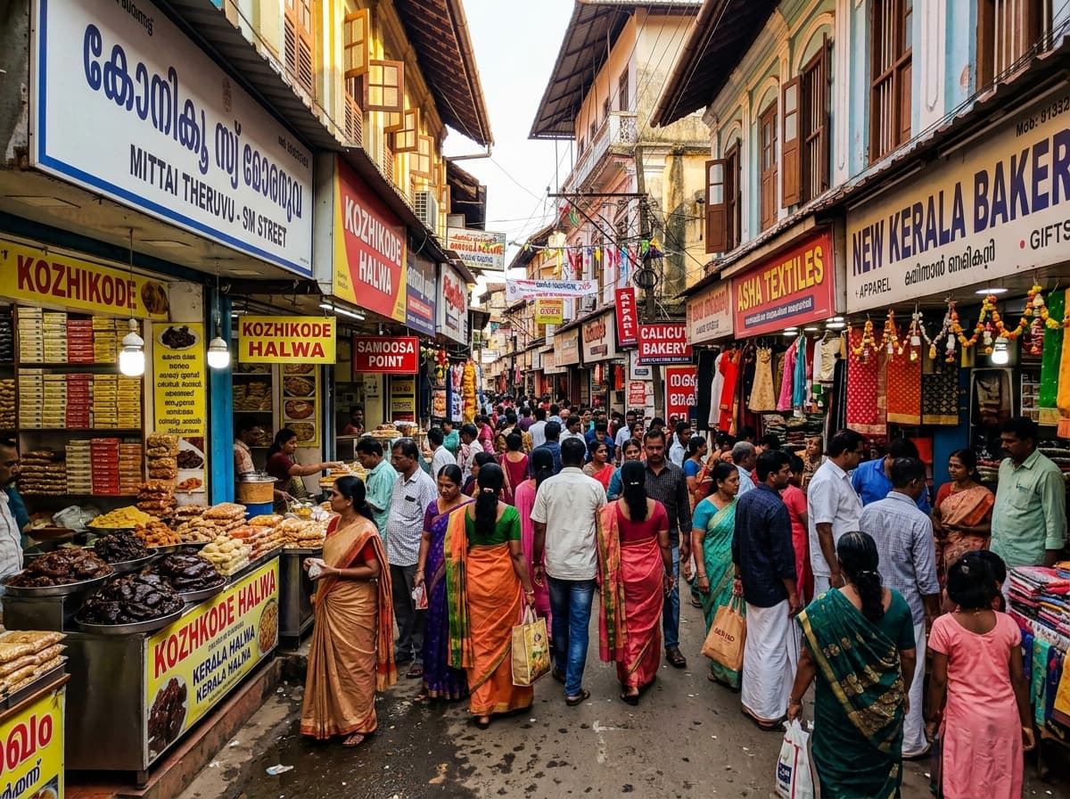 SM Street — Blessing Taxi Calicut