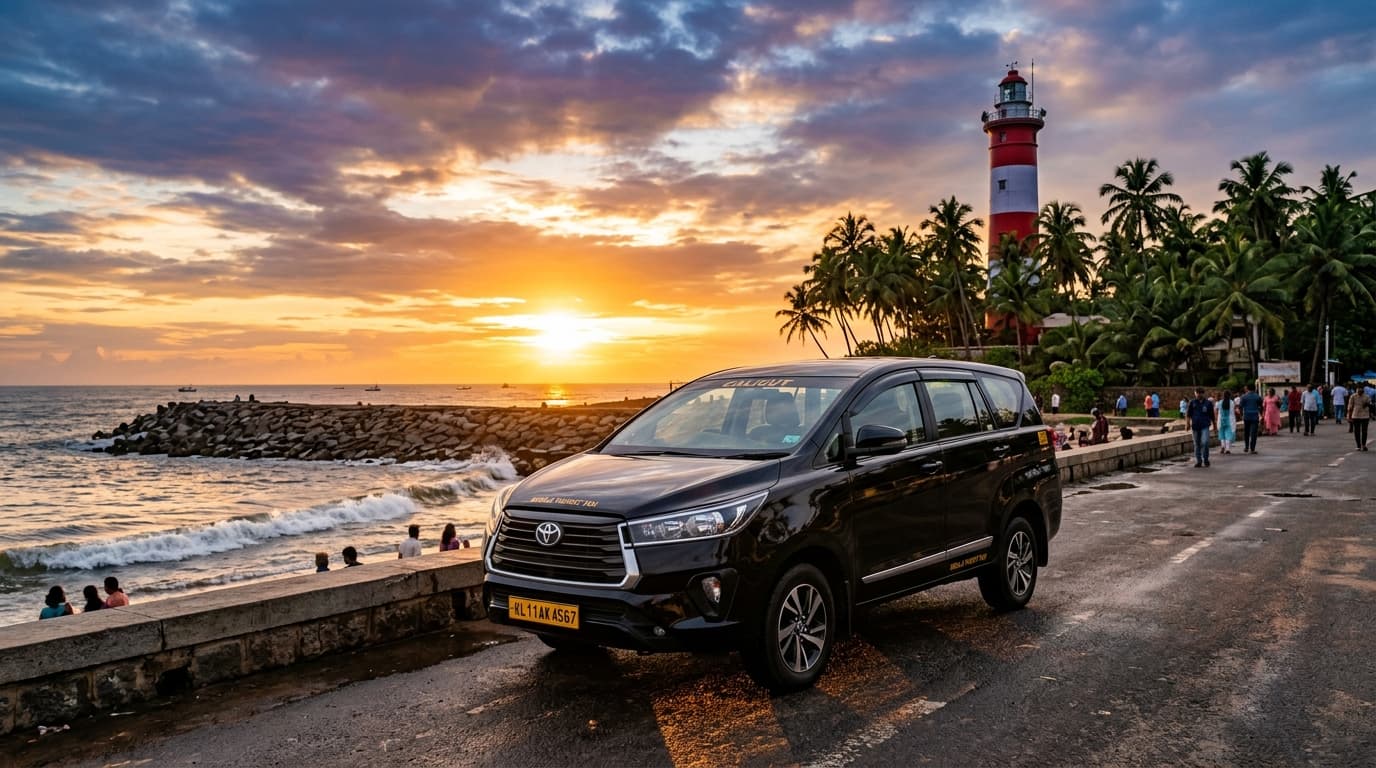 Kappad Beach — Blessing Taxi Calicut